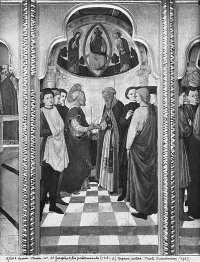 Cycle of the Life of the Virgin, St. Joseph and the Pretenders by Giovanni Francesco da Rimini